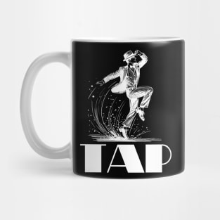 TAP with dancer white sketch Mug